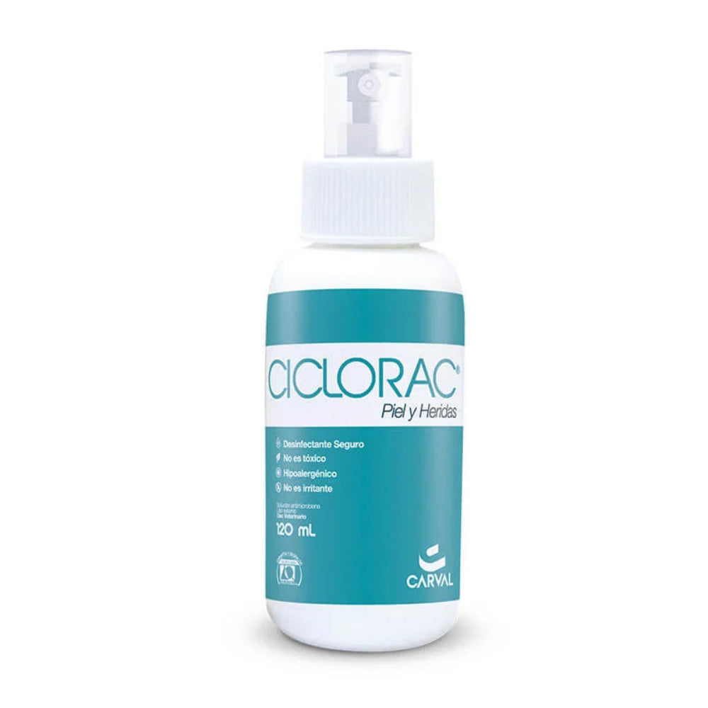 Antiséptico para perros y gatos Ciclorac 120 Ml