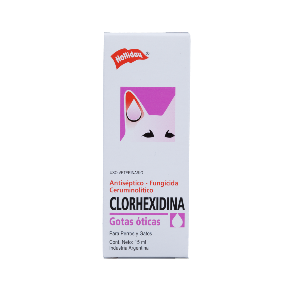 Clorhexidina Gotas Óticas Perros y Gatos 15ml