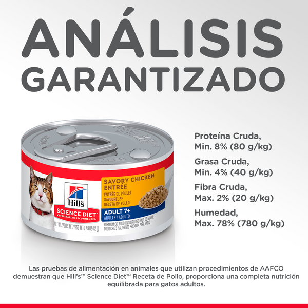 Comida Húmeda para Gato Hills 7+ Senior Turkey 5.5 Onz