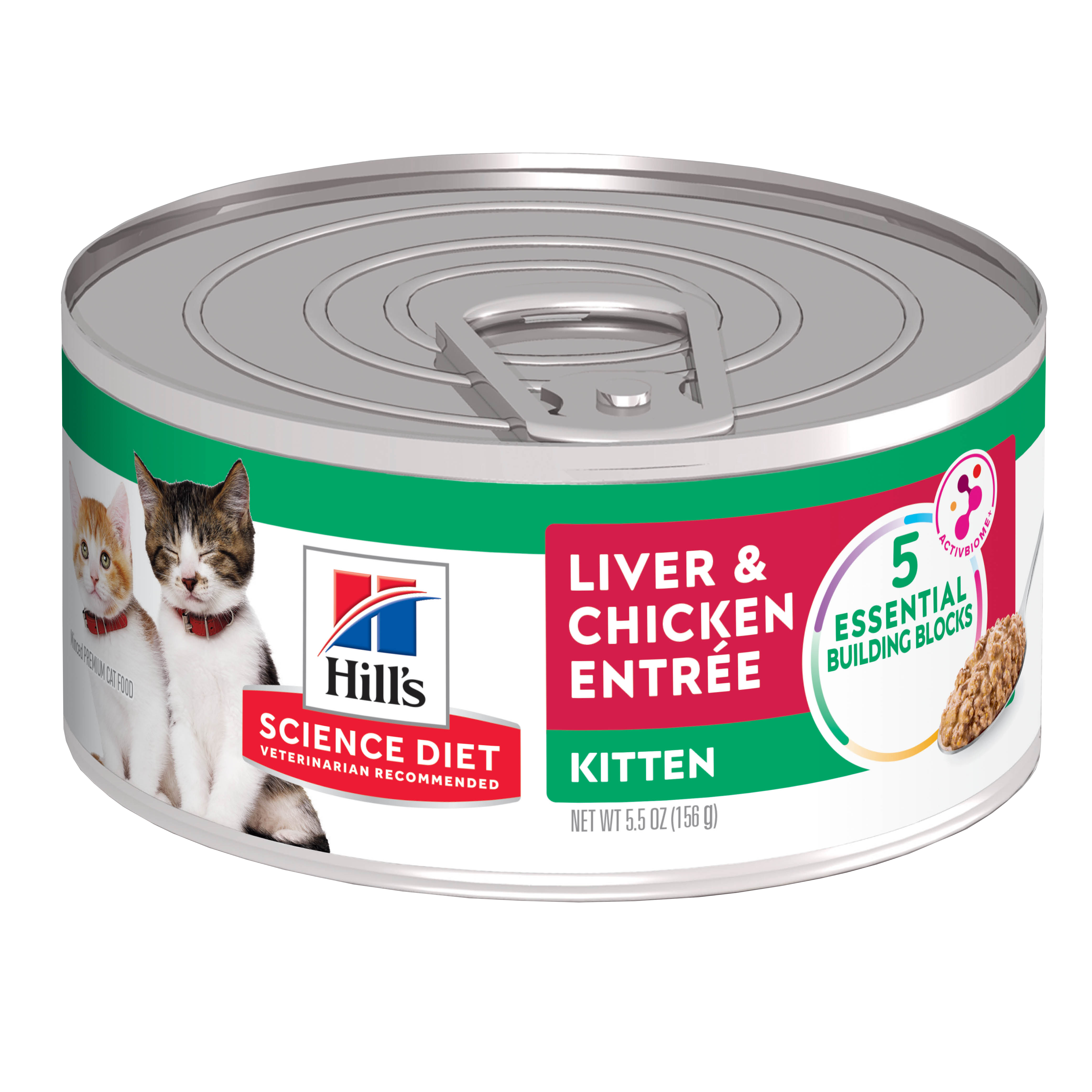 Comida Húmeda Gato Hills Kitten Liver & Chicken 5.5 Onz