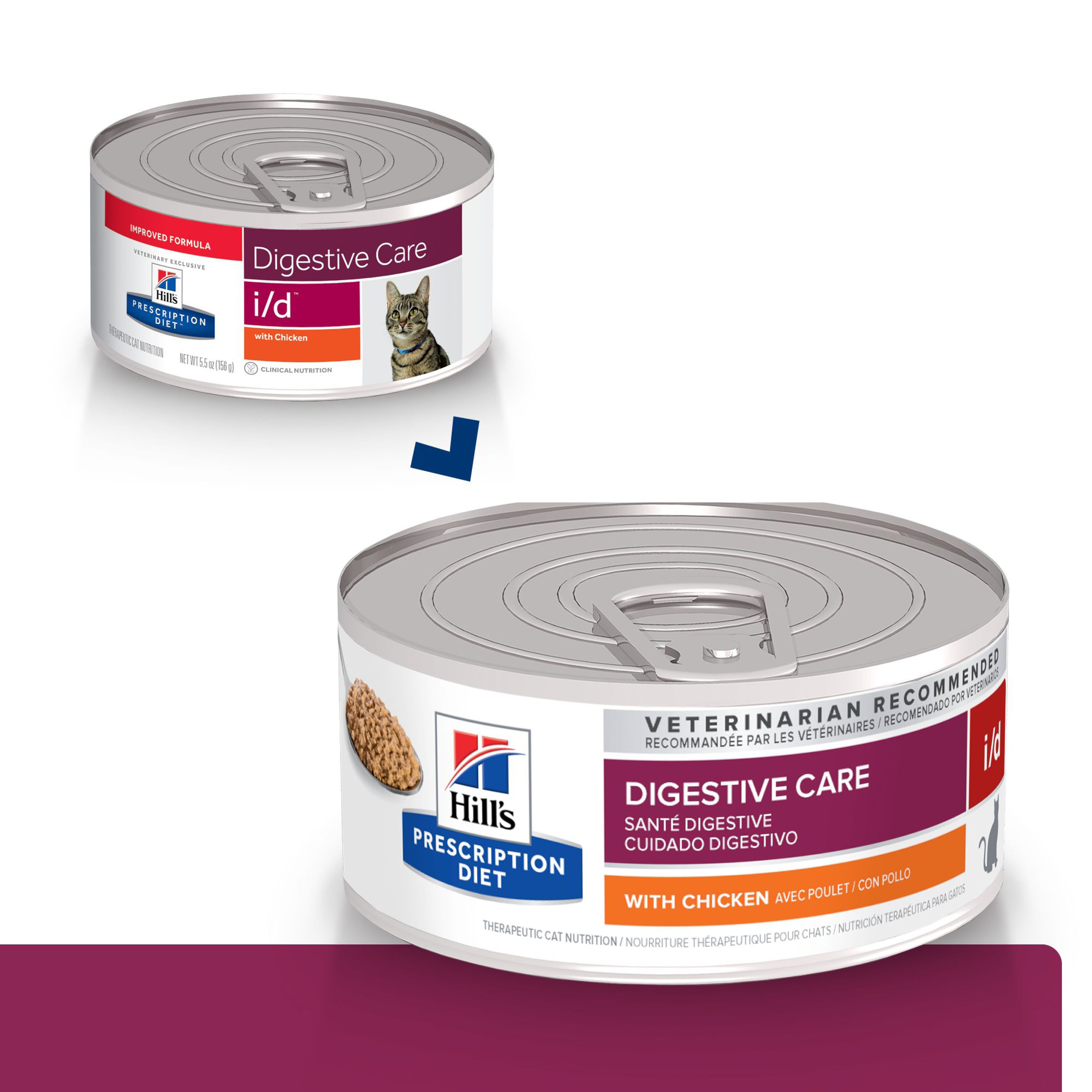 Comida Húmeda para Gato Hills Prescription Digestive Care i/d 5,5 Onz