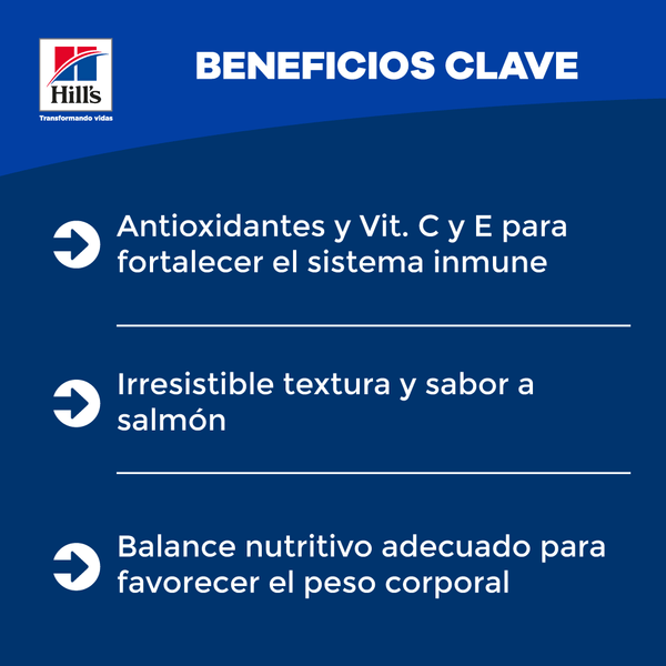 Comida Húmeda Para Gato Hills Adulto Salmón 5,5 Onz