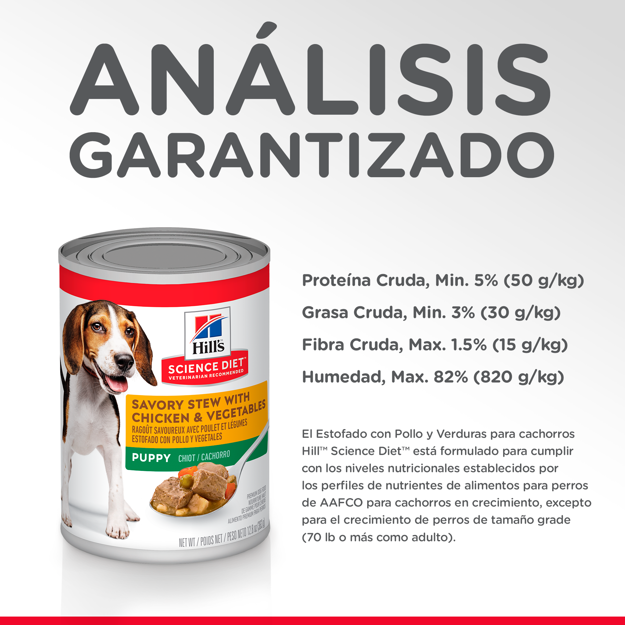 Comida Húmeda para Perro Hills Puppy Chicken 13 Onz