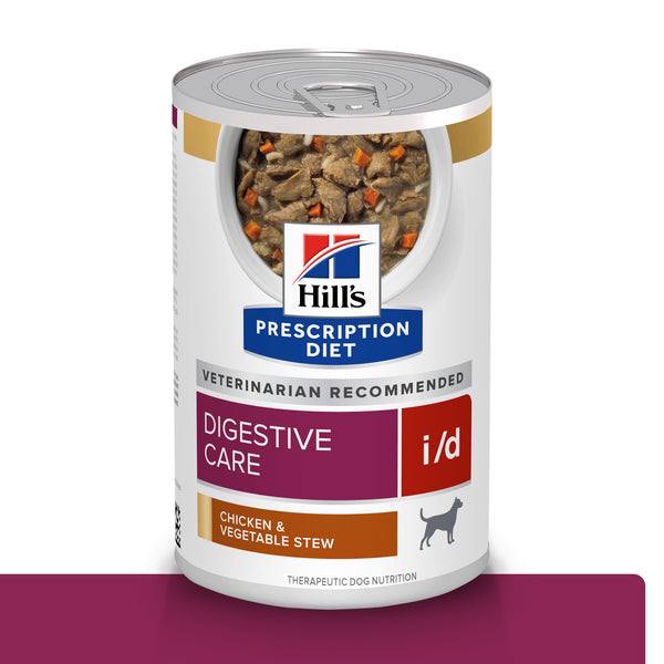 Comida Húmeda para perro Hills Prescription Digestive Care  i/d Estofado de Pollo y Vegetales  12,5 Onz