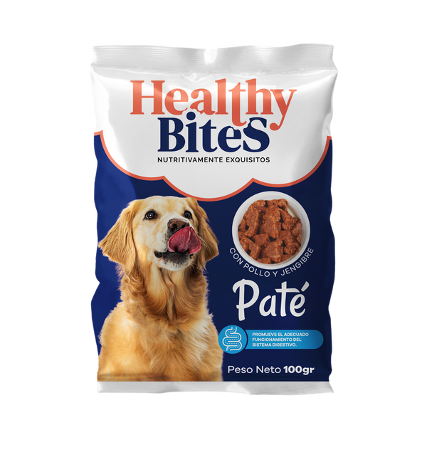 Snack Húmedo para Perro Healthy Bites Paté Digest 100gr