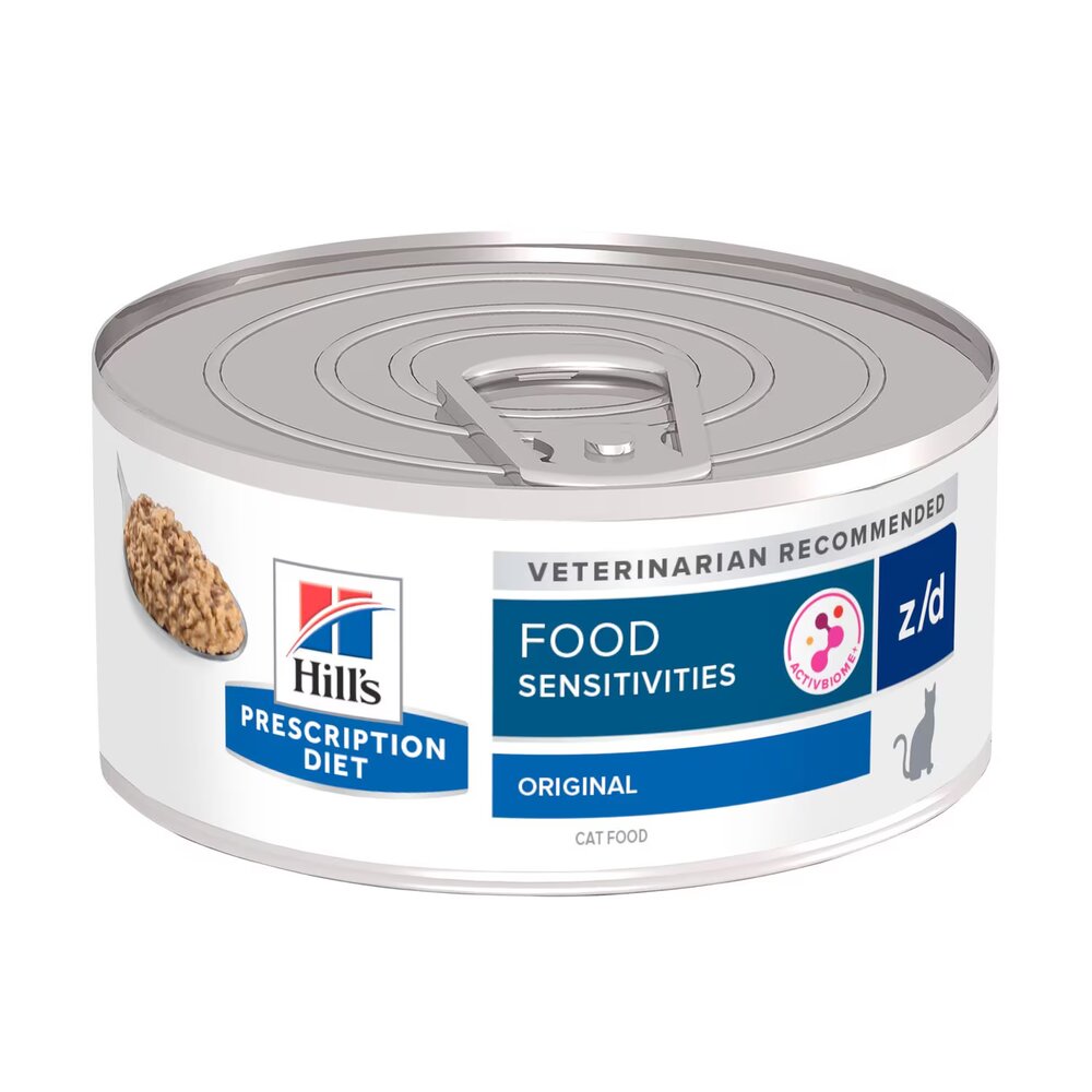 Comida Húmeda  para gatos Hills Prescription Diet z/d sensibilidades alimentarias 5,5 Onz