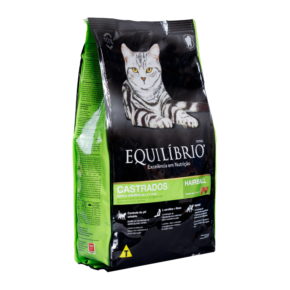 Comida Para Gato Equilibrio Adulto Castrado