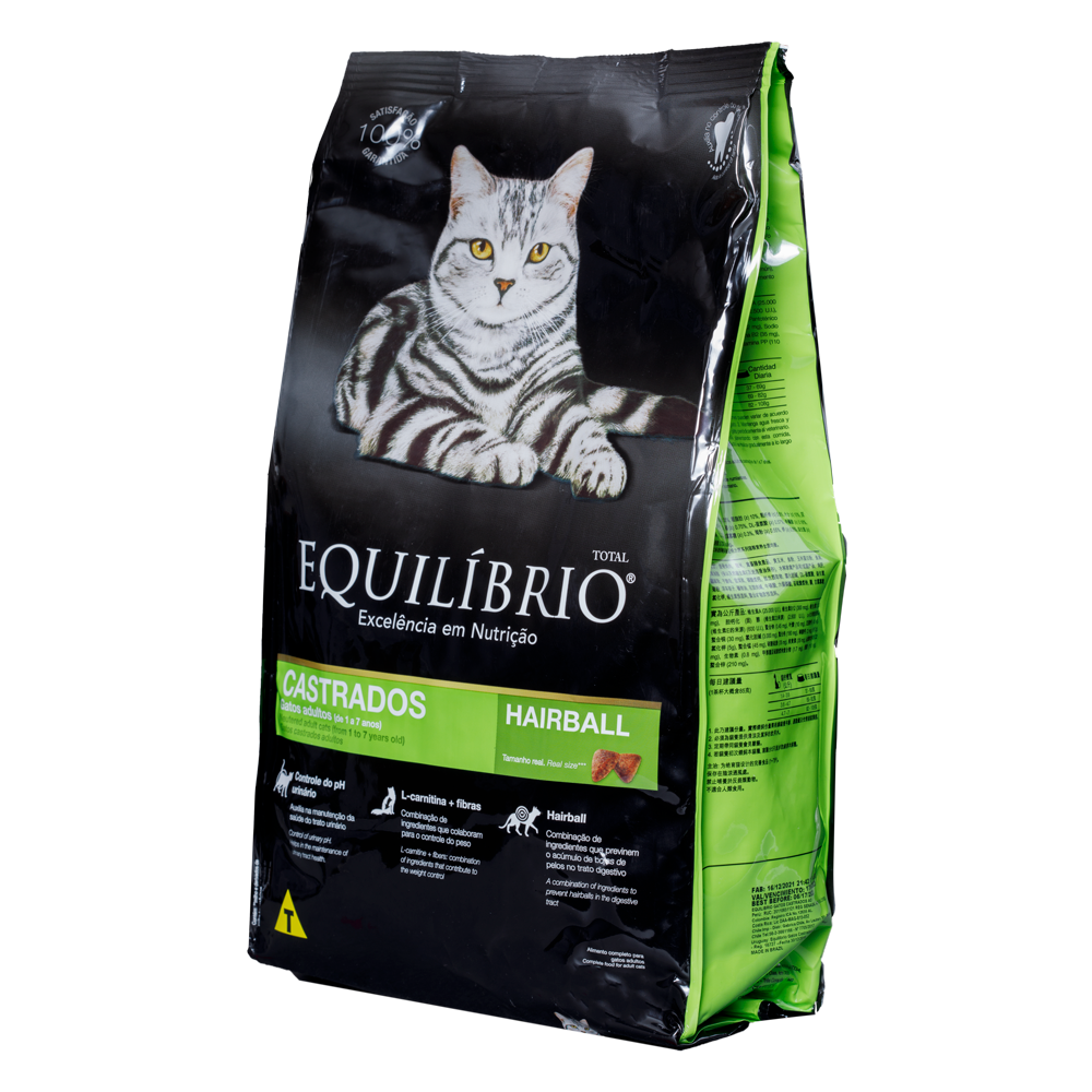 Comida Para Gato Equilibrio Adulto Castrado