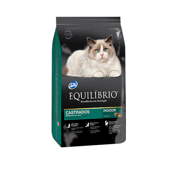 Comida Para Gato Equilibrio Adulto Castrado +7