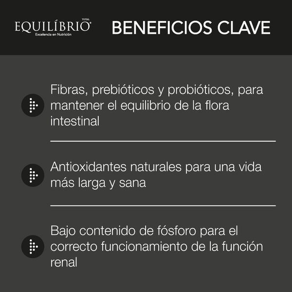 Comida Para Gato Equilibrio Adulto Castrado +7