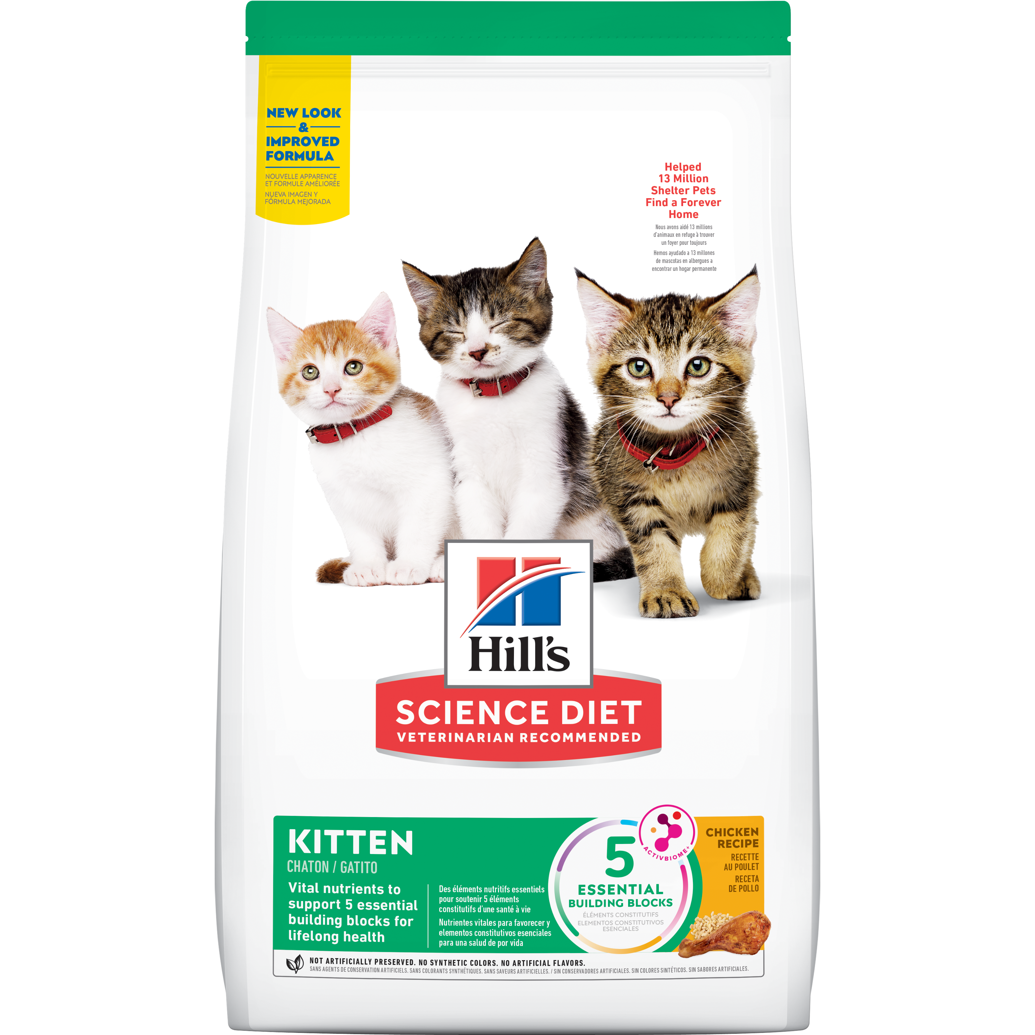 Comida Para Gato Hills Kitten Pollo