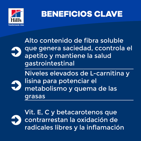 Comida para gato Hills Metabolic Adultos 4 Lbs