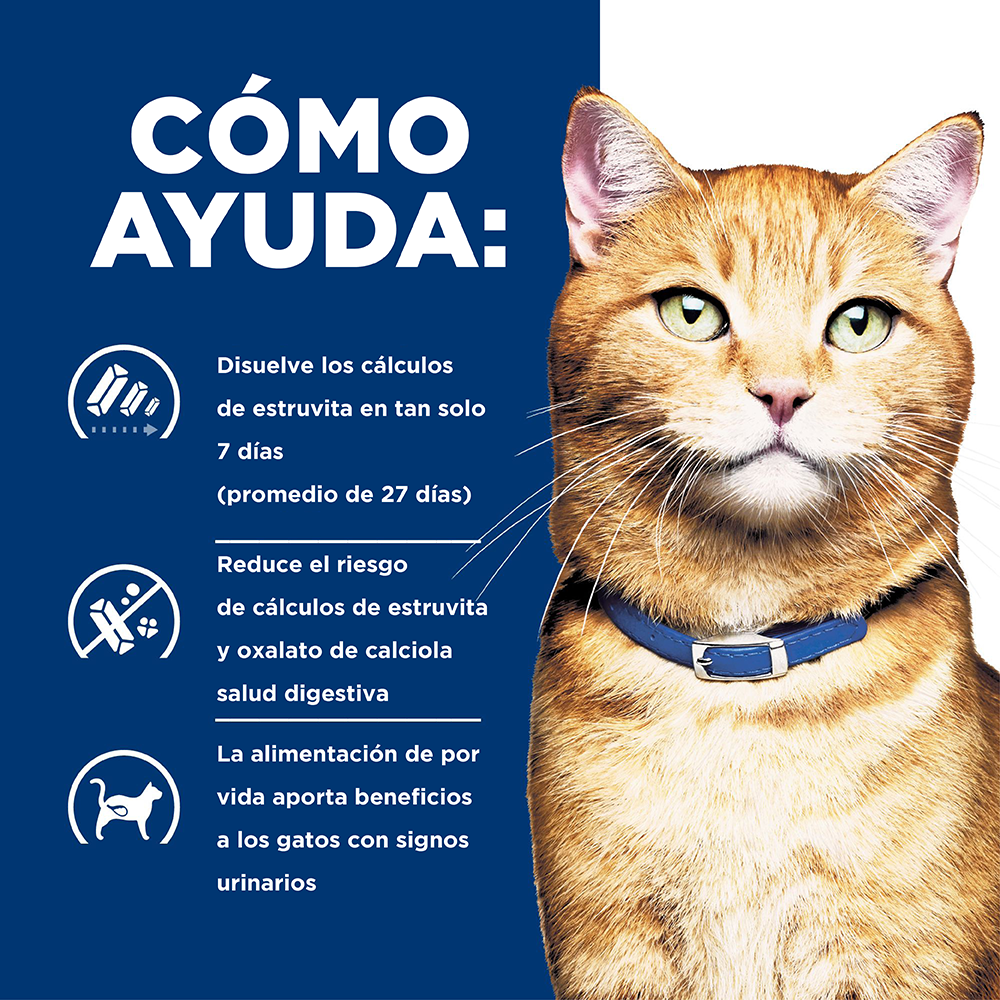 Comida para gato Hills c/d Multicare Pollo 4 Lbs