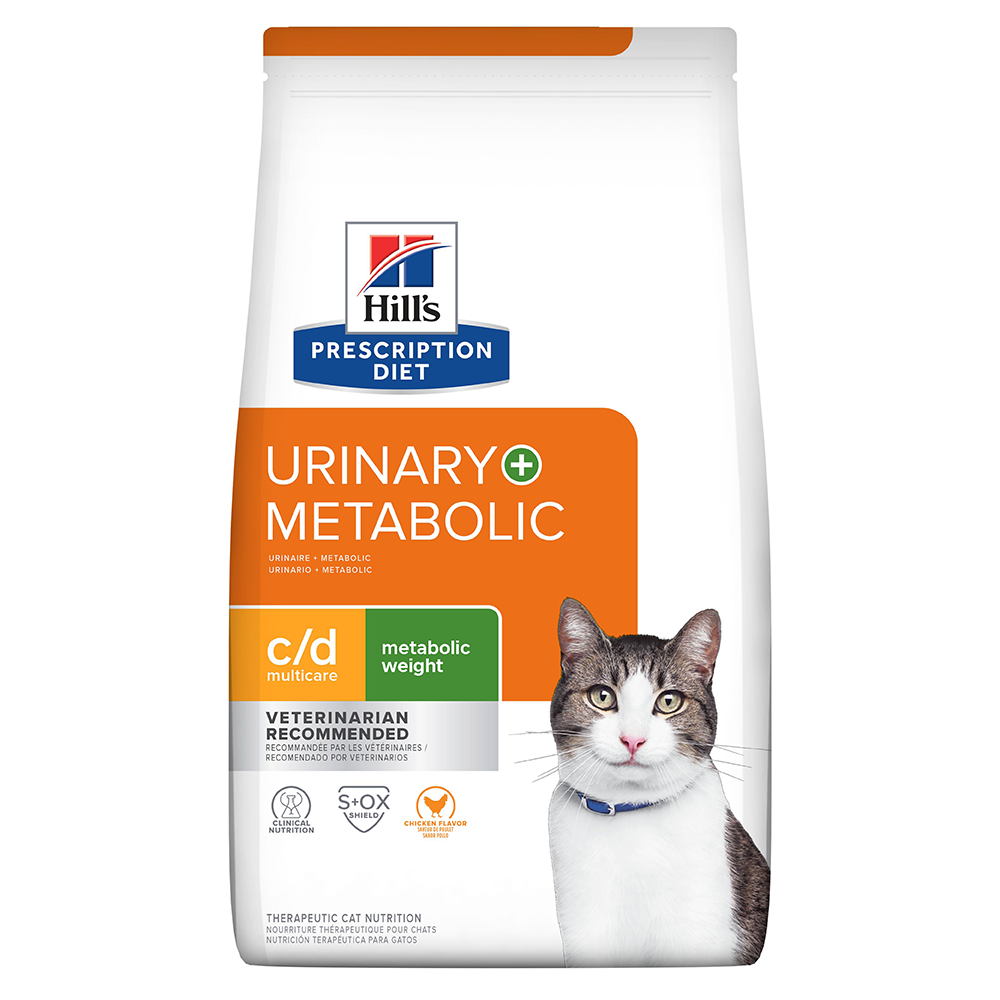 Comida para gato Hills Urinary+ Metabolic 6.35 Lbs