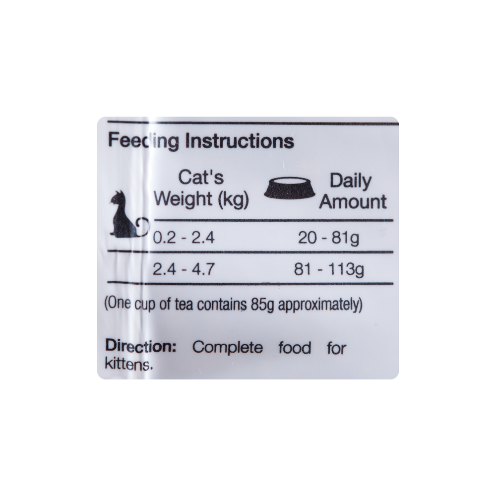 Comida Para Gato Max Cat Professional Line Kitten Frango