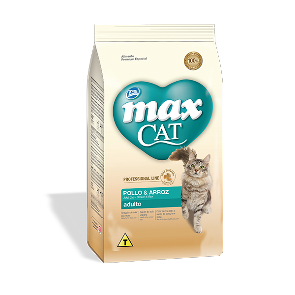 Comida Para Gato Max Professional Line Adulto Pollo Y Arroz
