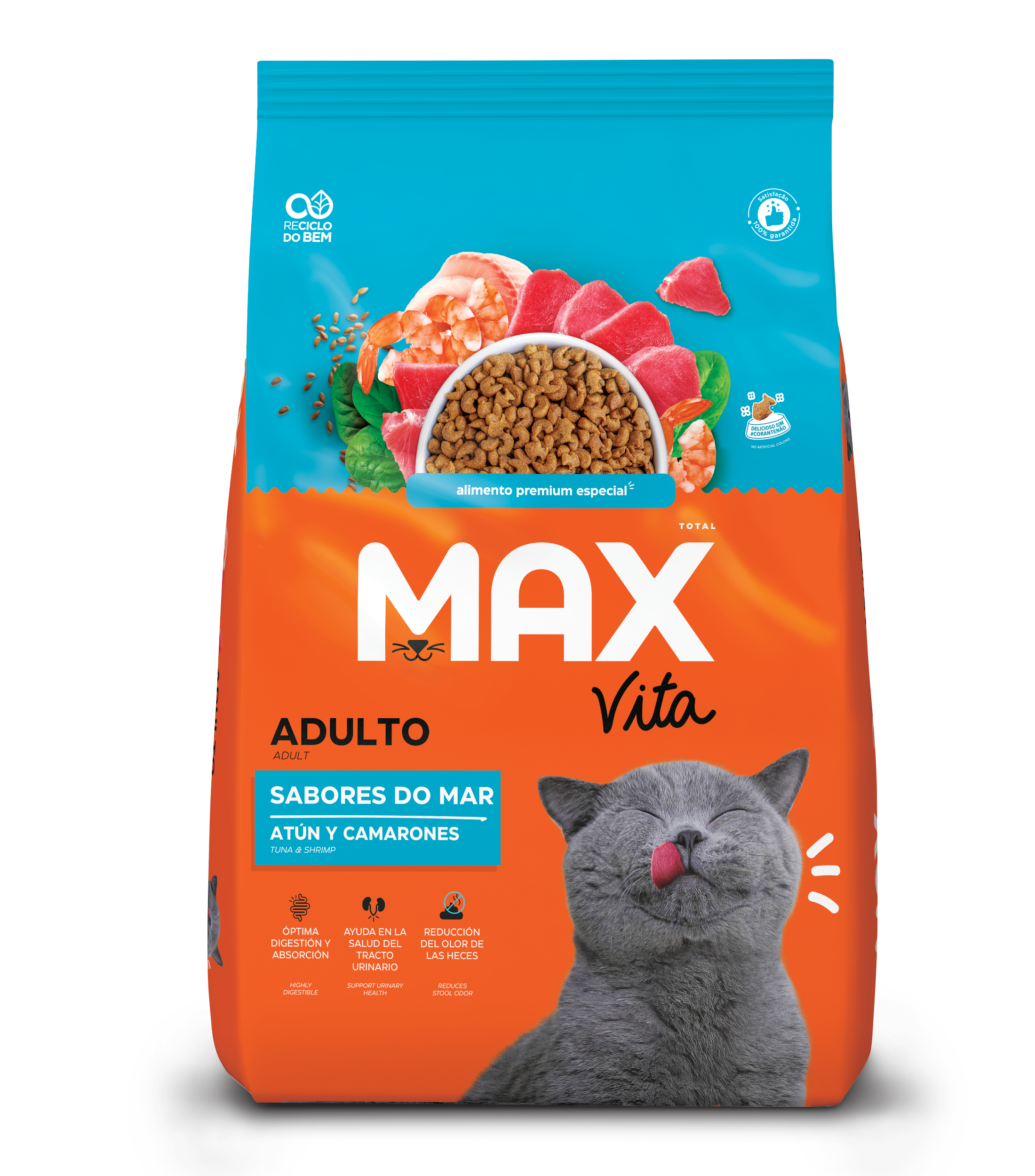 Comida Para Gato Max Vita Adulto Sabores de mar