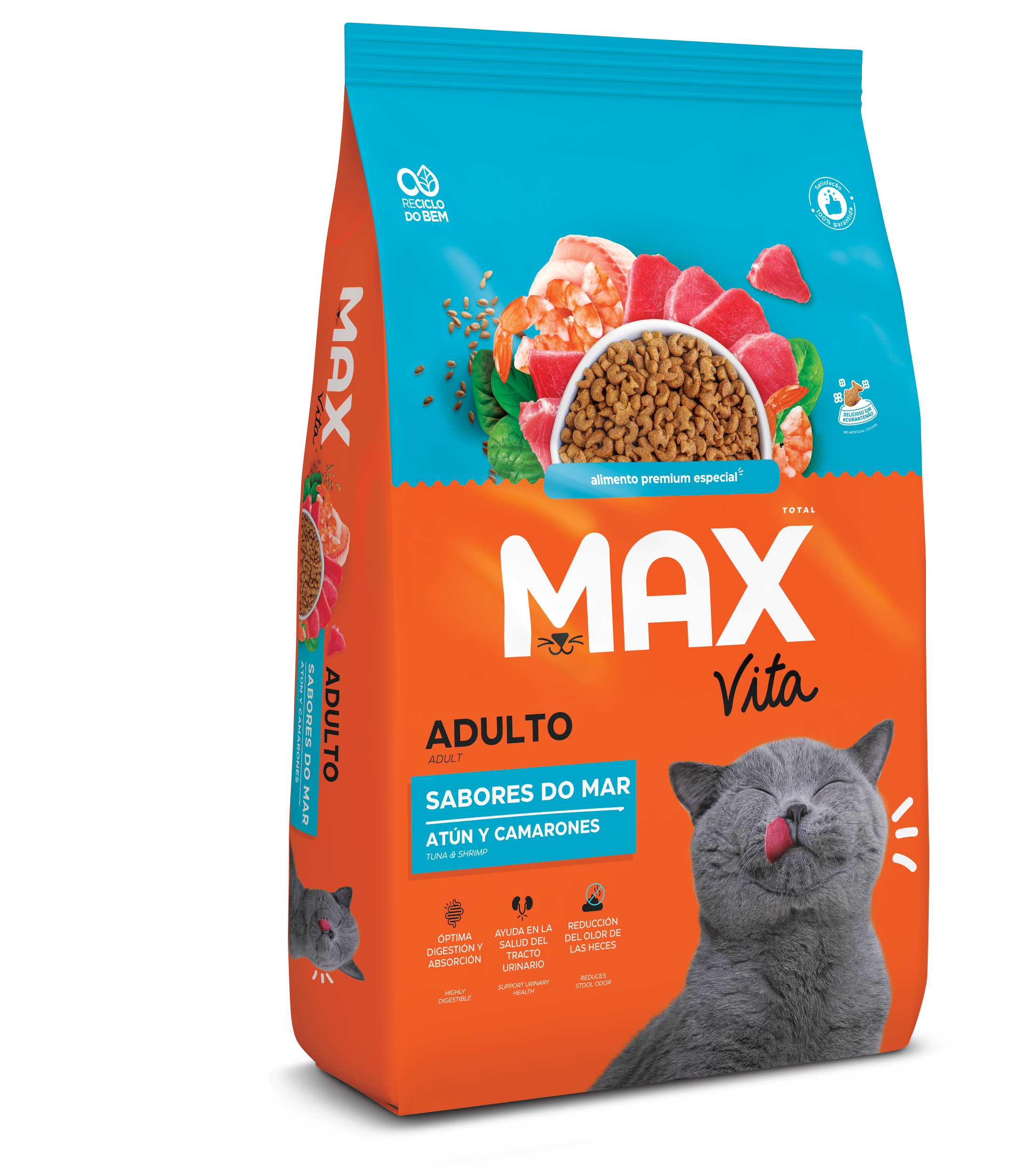 Comida Para Gato Max Vita Adulto Sabores de mar