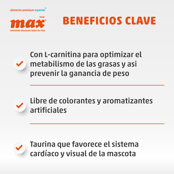 Comida Para Gatos Max Cat Adultos Castrados