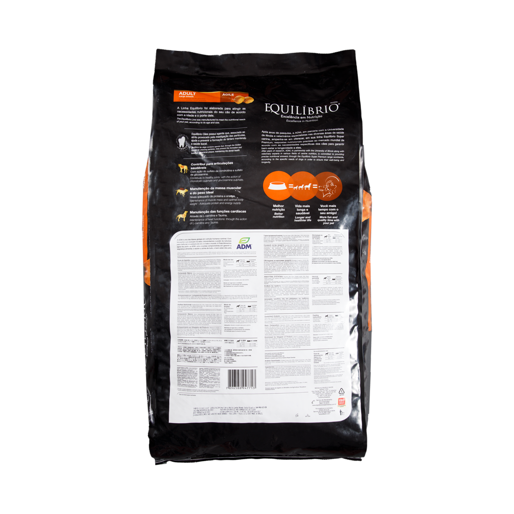 Comida Para Perro Equilibrio Adulto Razas Grandes