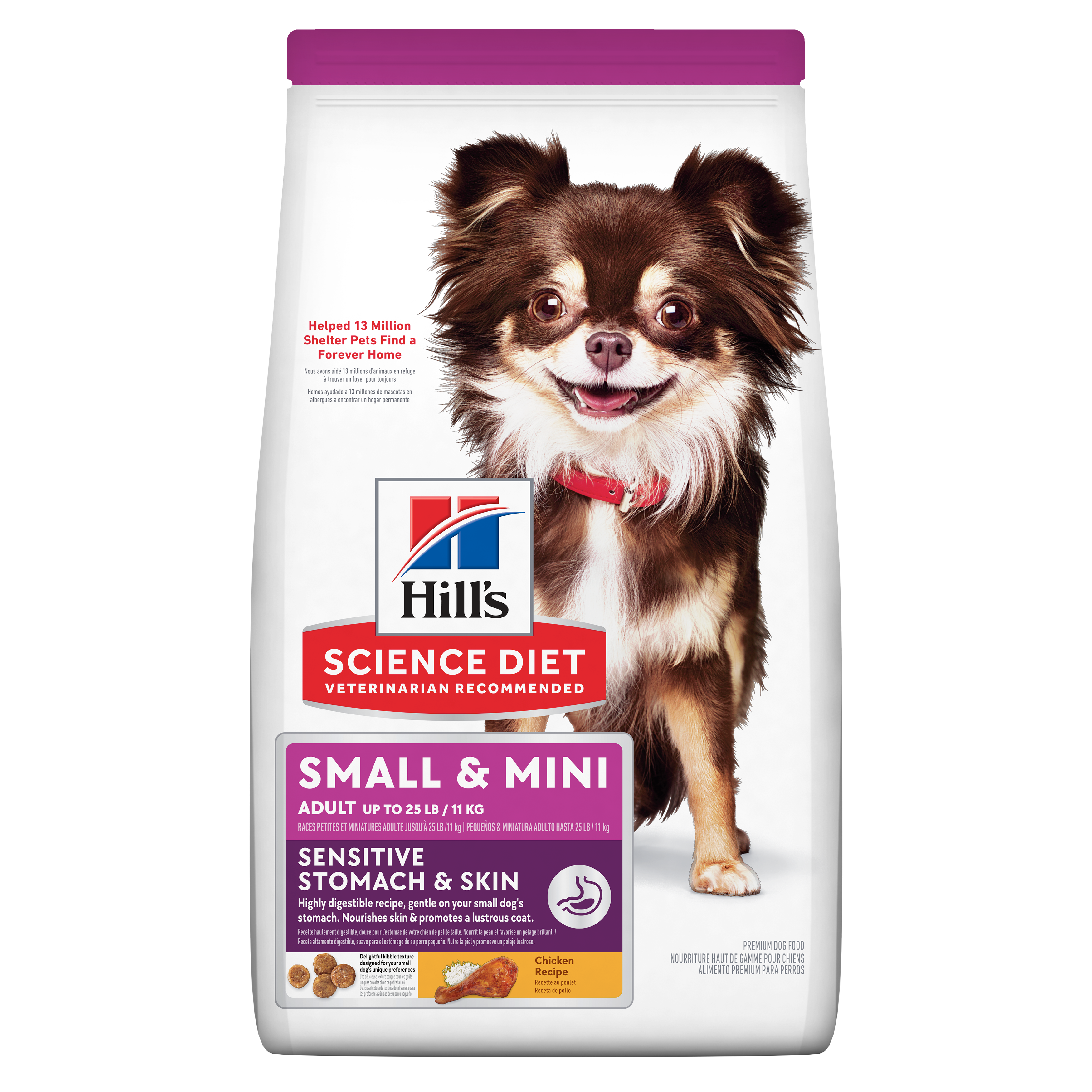 Comida Para Perro Hills Adulto Estomago Sensible Razas Pequeñas Y Mini