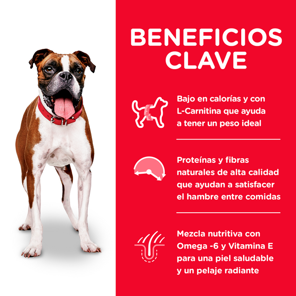 Comida Para Perro Hills Ob Adulto Light Pollo