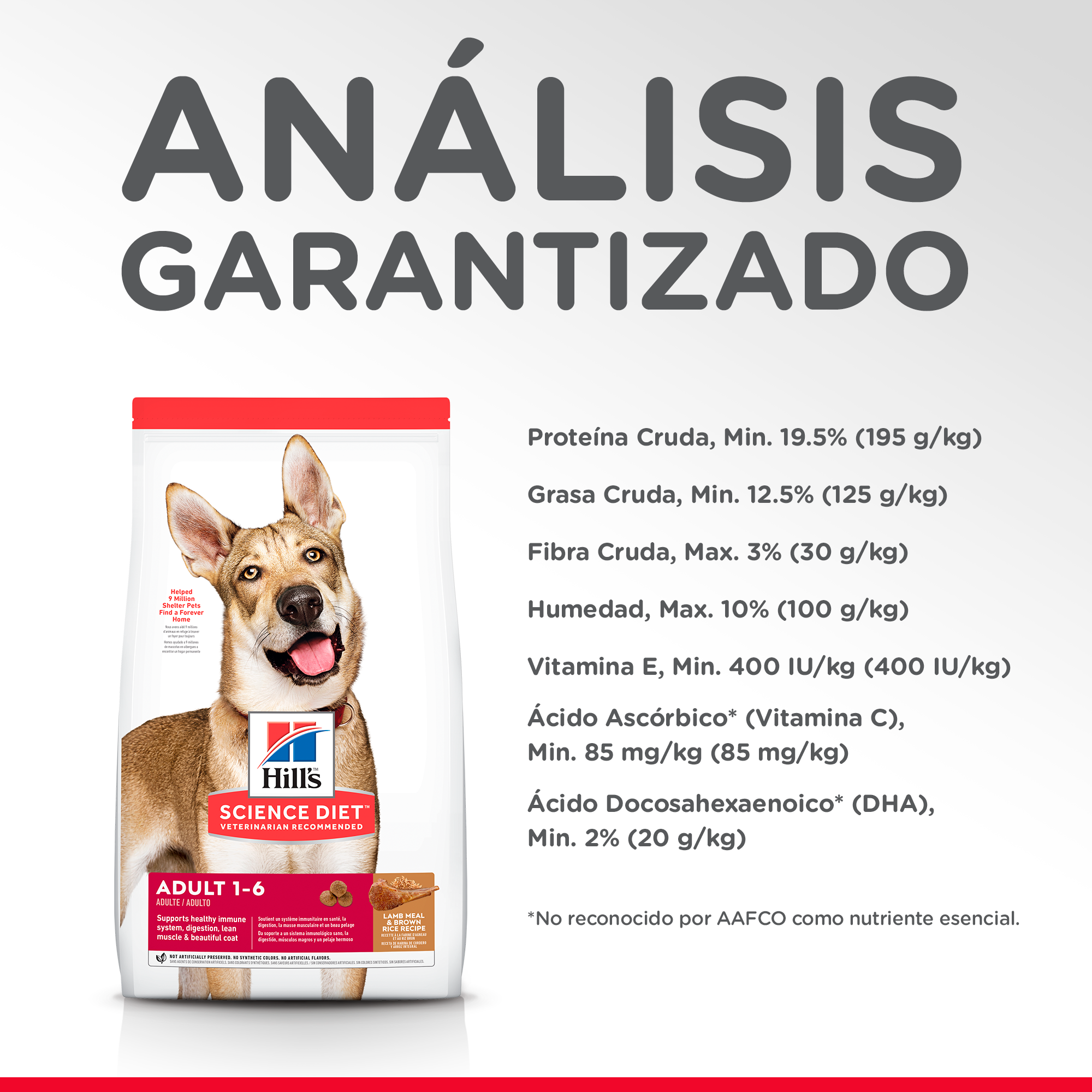 Comida Para Perro Hills Ob Adulto Razas Medianas Cordero