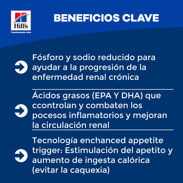 Comida Para Perro Hills Prescription Diet Cuidado Renal K/D Pollo