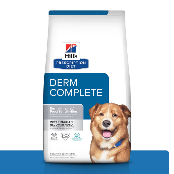 Comida Para Perro Hills Prescription Diet Derm Complete Huevo