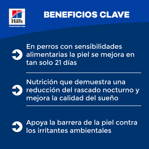 Comida Para Perro Hills Prescription Diet Derm Complete Huevo