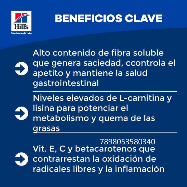 Comida Para Perro Hills Prescription Diet Metabolic Pollo Raza Pequeña 3,3 Lb