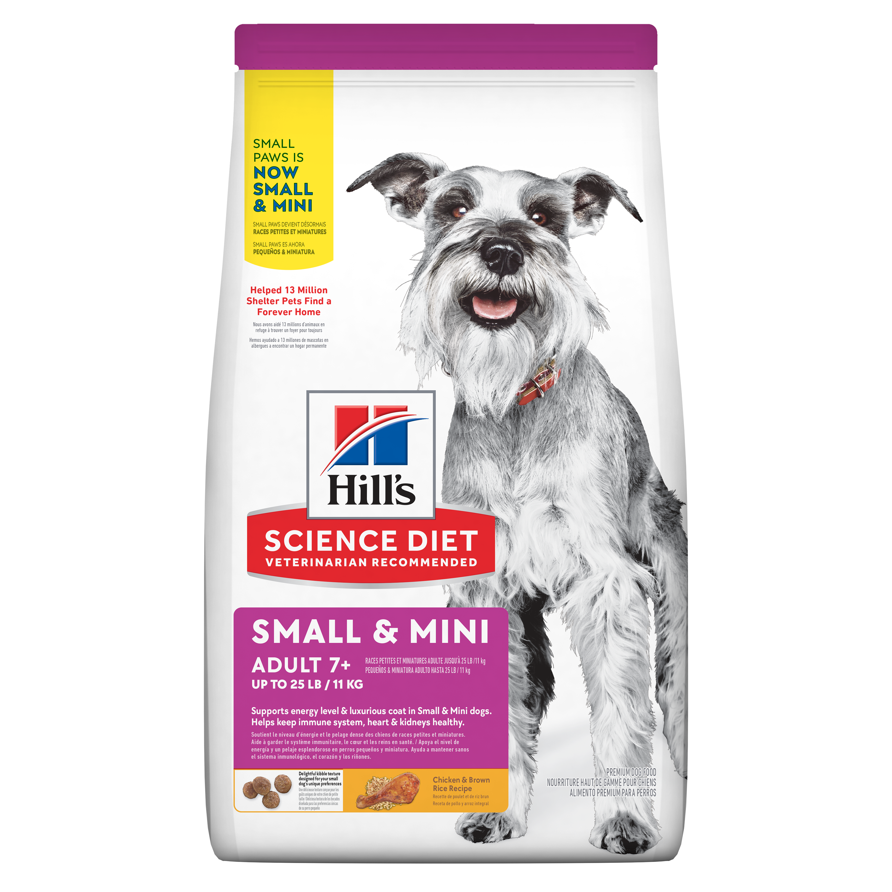 Comida para perro Hills 7+ Razas Miniatura 4.5 Lbs