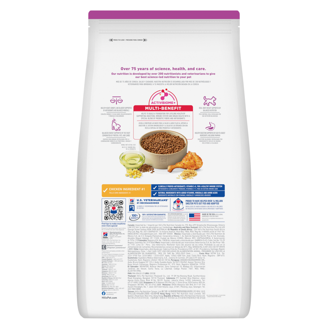 Comida para perro Hills 7+ Razas Miniatura 4.5 Lbs