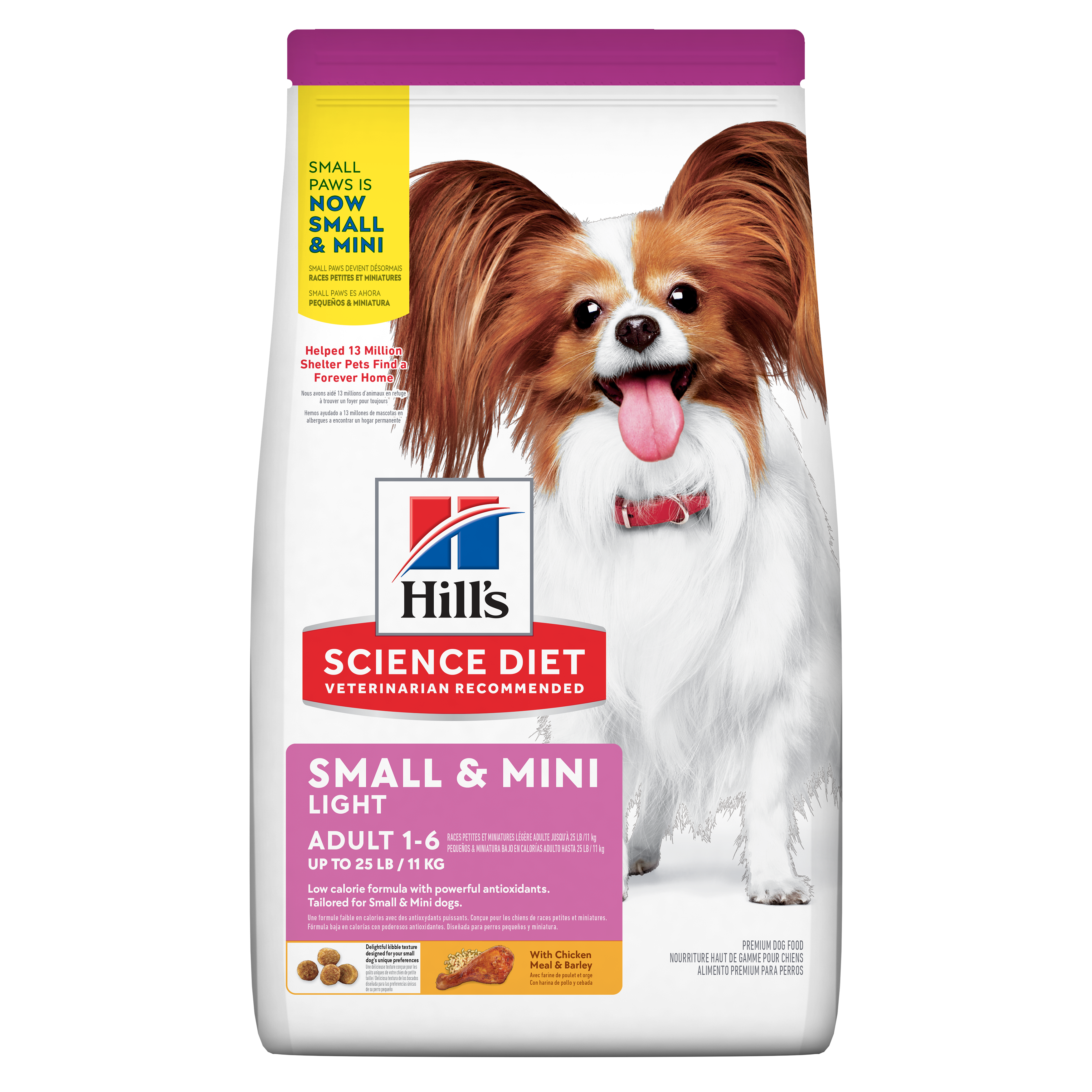 Comida Para Perro Hills SP Adulto Light Razas Mini Pollo