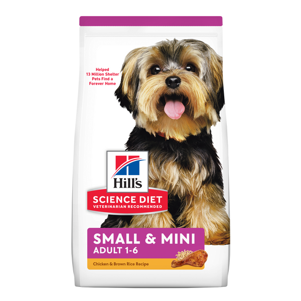 Comida para perros Hills Adulto Razas Miniatura  4,5 Lbs