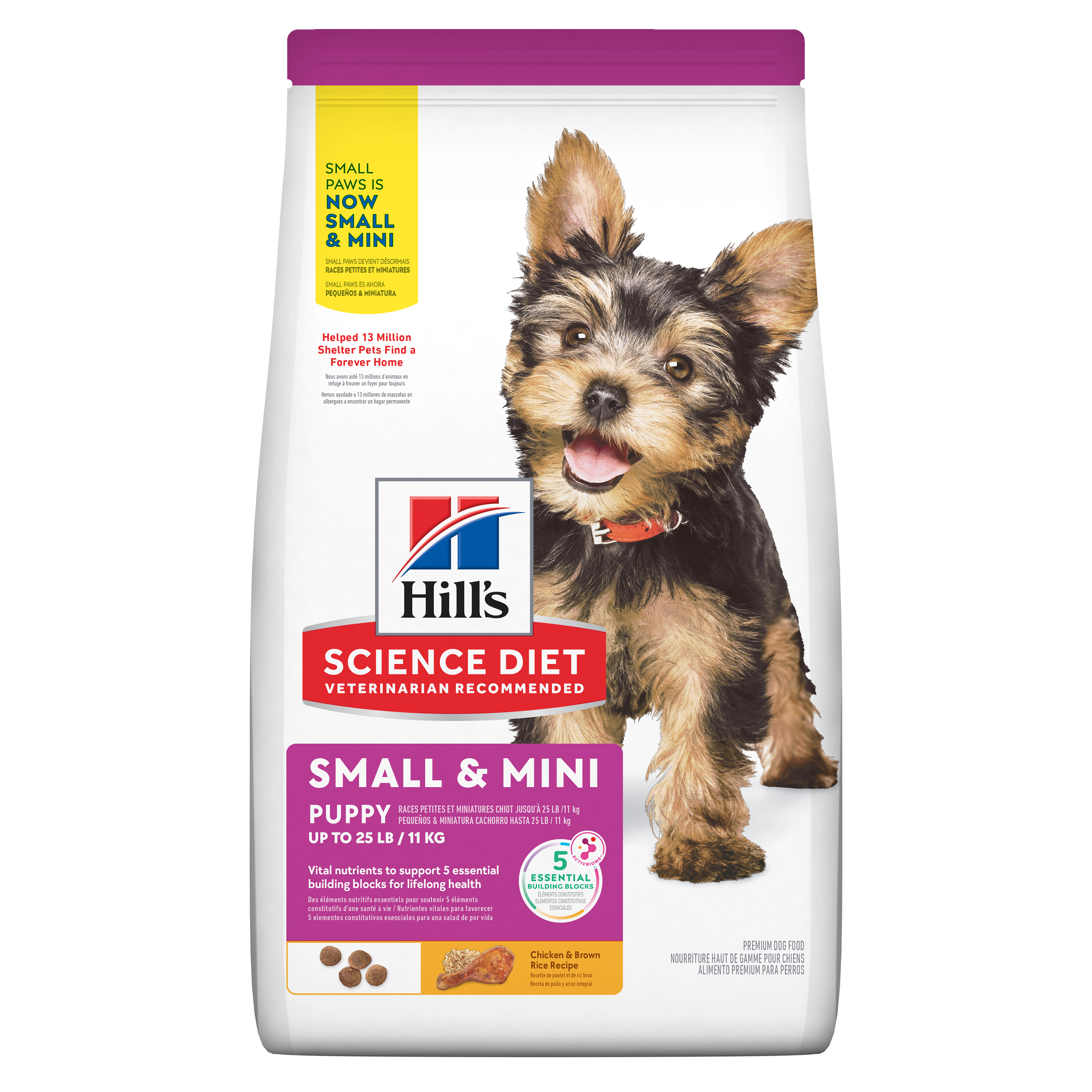 Comida Para Perro Hills SM Cachorro Razas Mini Pollo
