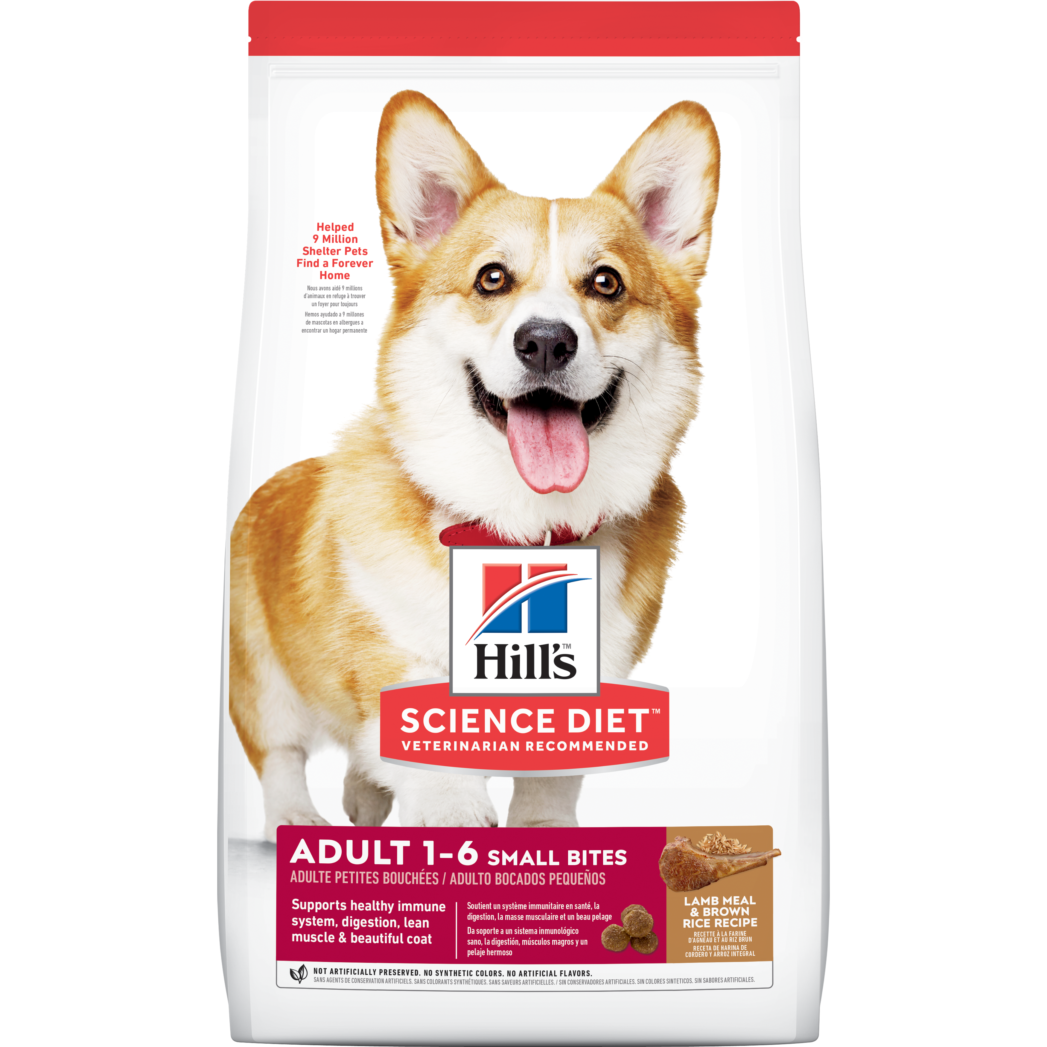 Comida Para Perro Hills Sb Adulto Razas Pequeñas  Cordero