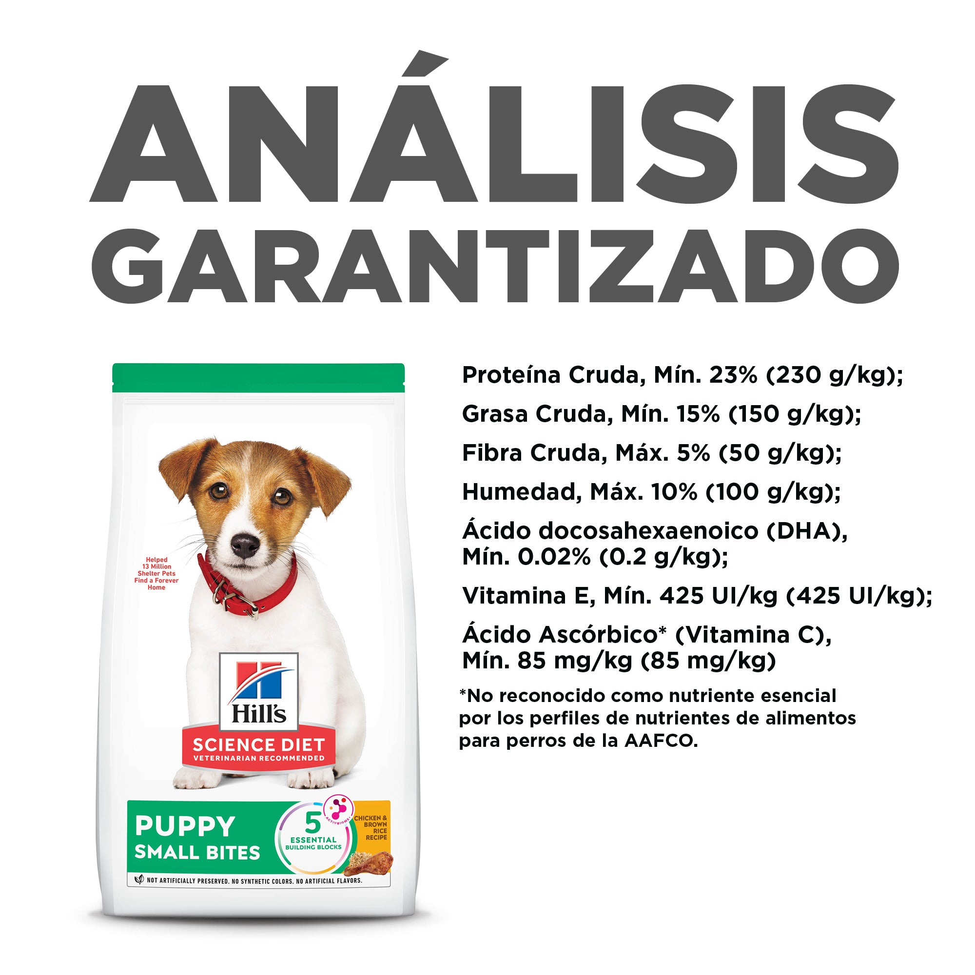 Comida Para Perro Hills Sb Cachorro Razas Pequeñas Pollo