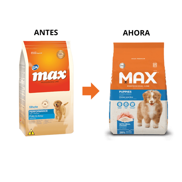 Comida para perro Max Cachorro Performance Pollo