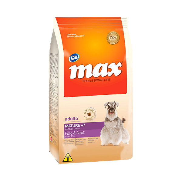 Comida Para Perro Max Mature Pollo Y Arroz