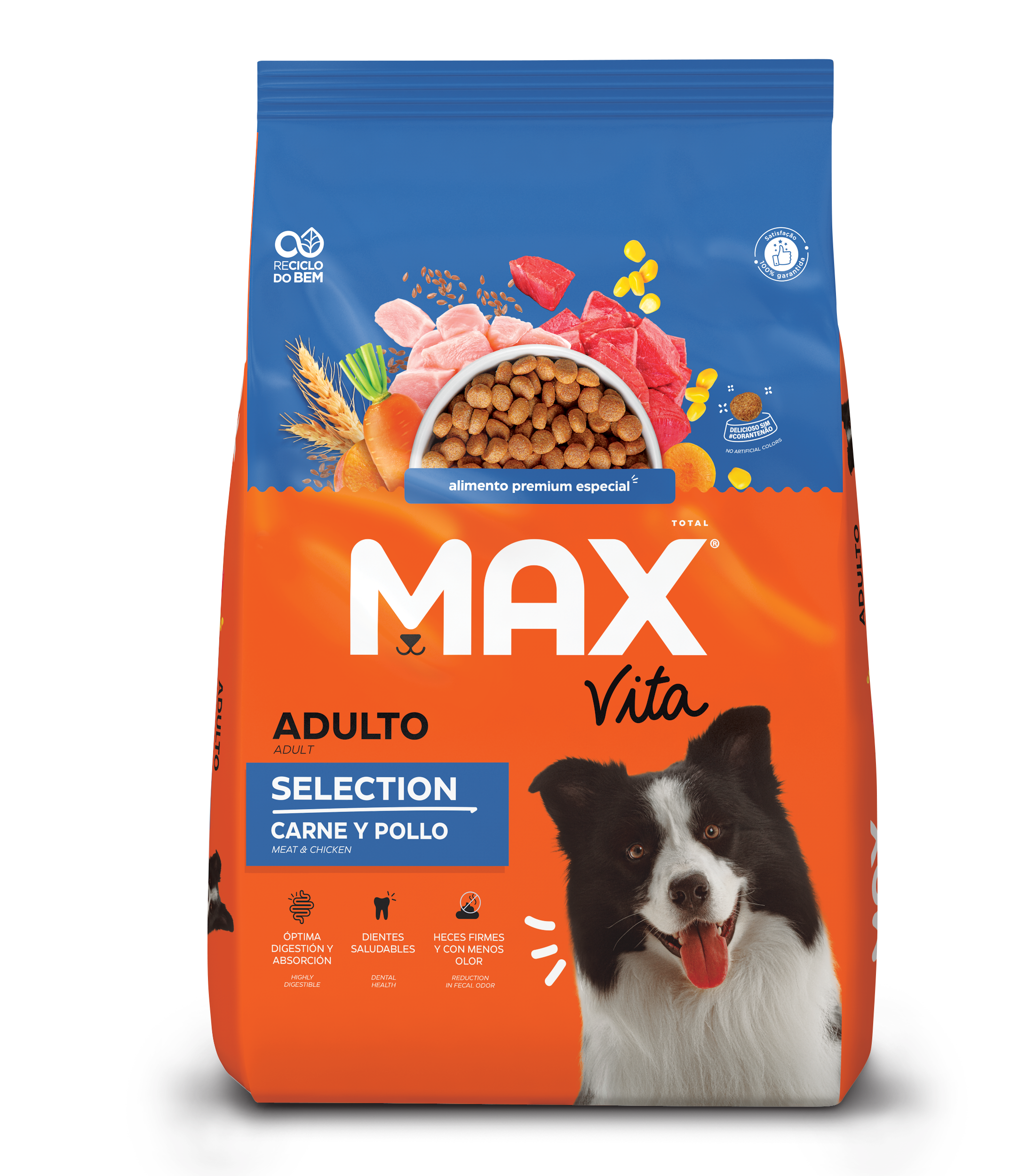 Comida Para Perro Max Vita Adulto Selection Carne y Pollo
