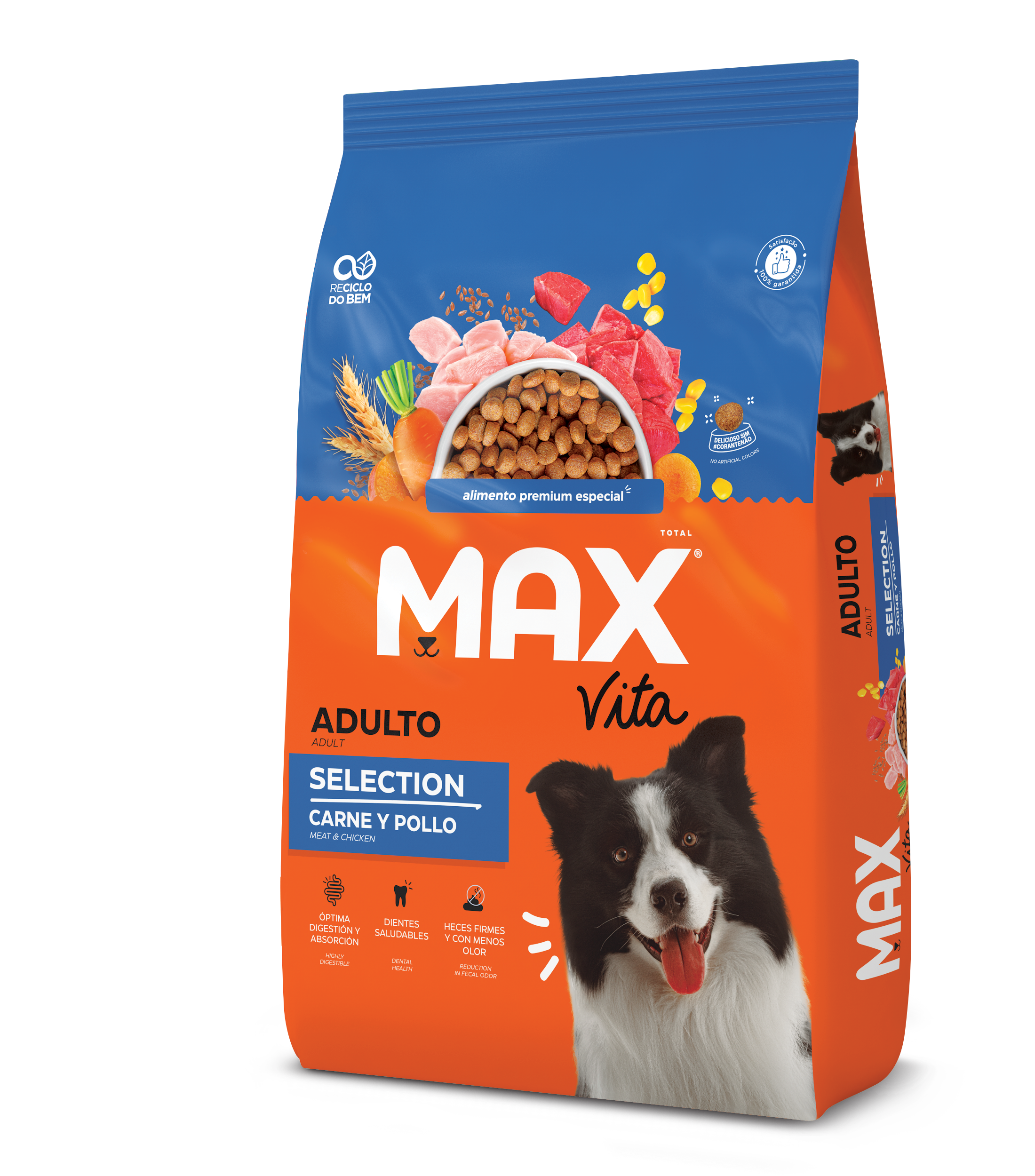 Comida Para Perro Max Vita Adulto Selection Carne y Pollo