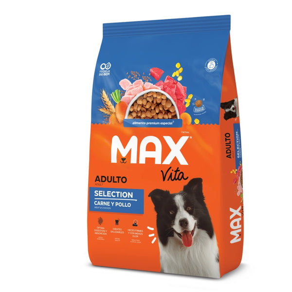 Comida Para Perro Max Vita Adulto Selection Carne y Pollo