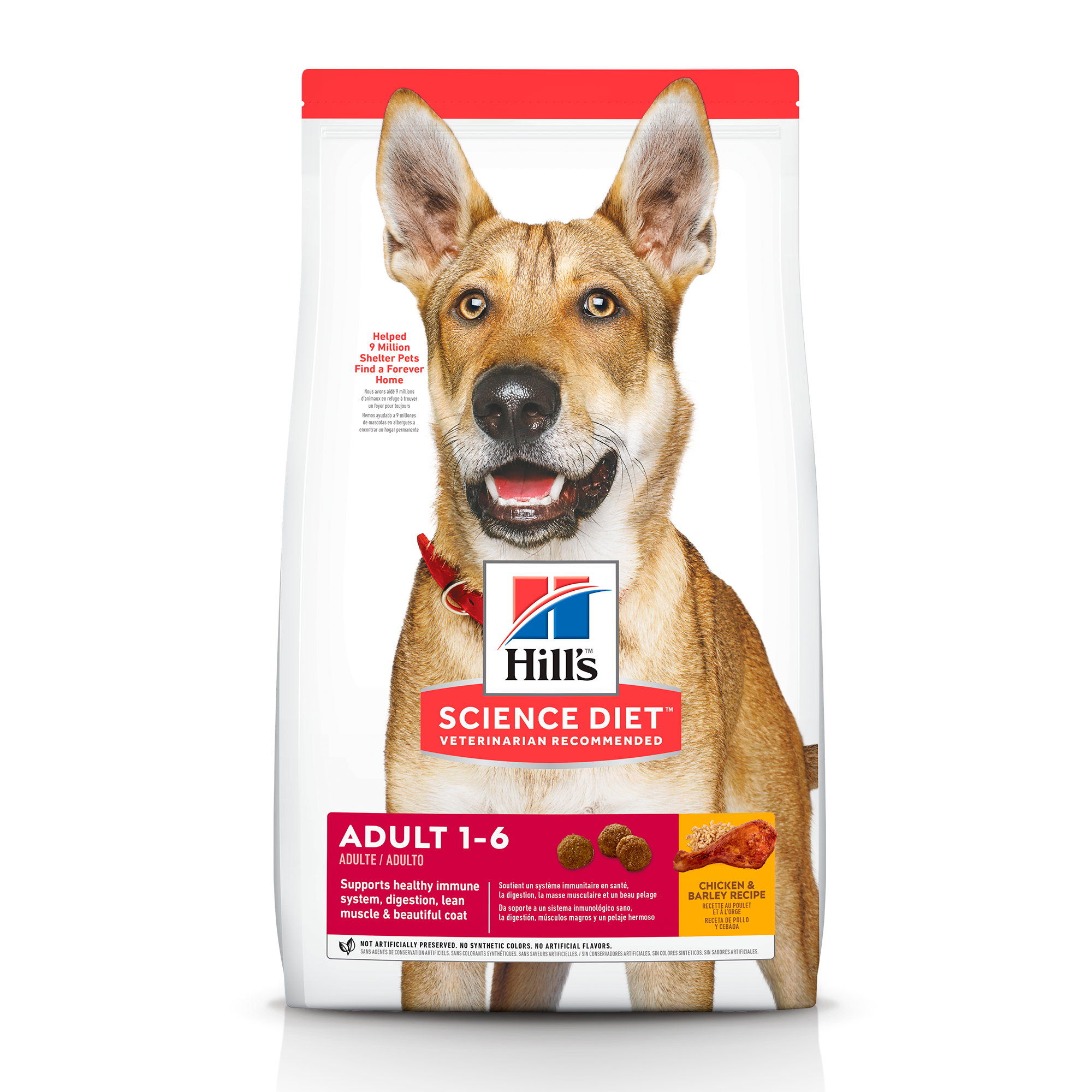 Comida Perro Hills Ob Adulto Razas Medianas Pollo