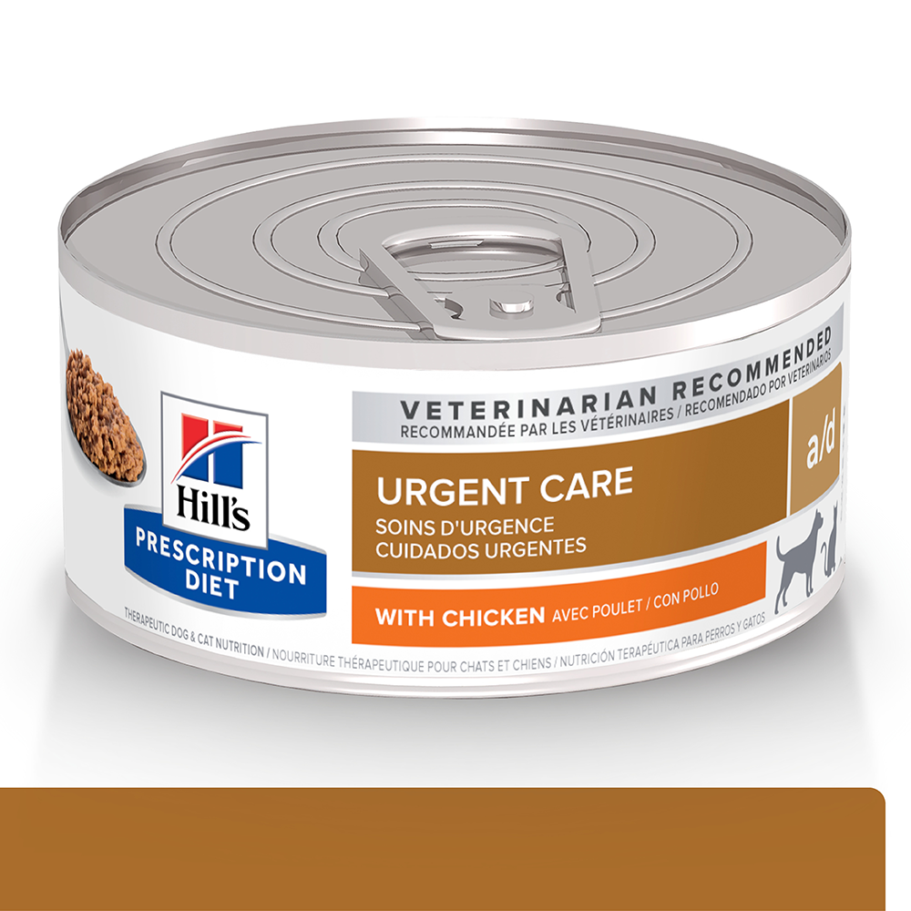 Comida Húmeda para Perros y Gatos Hills Prescription Diet Urgent a/d 5.50 Onz