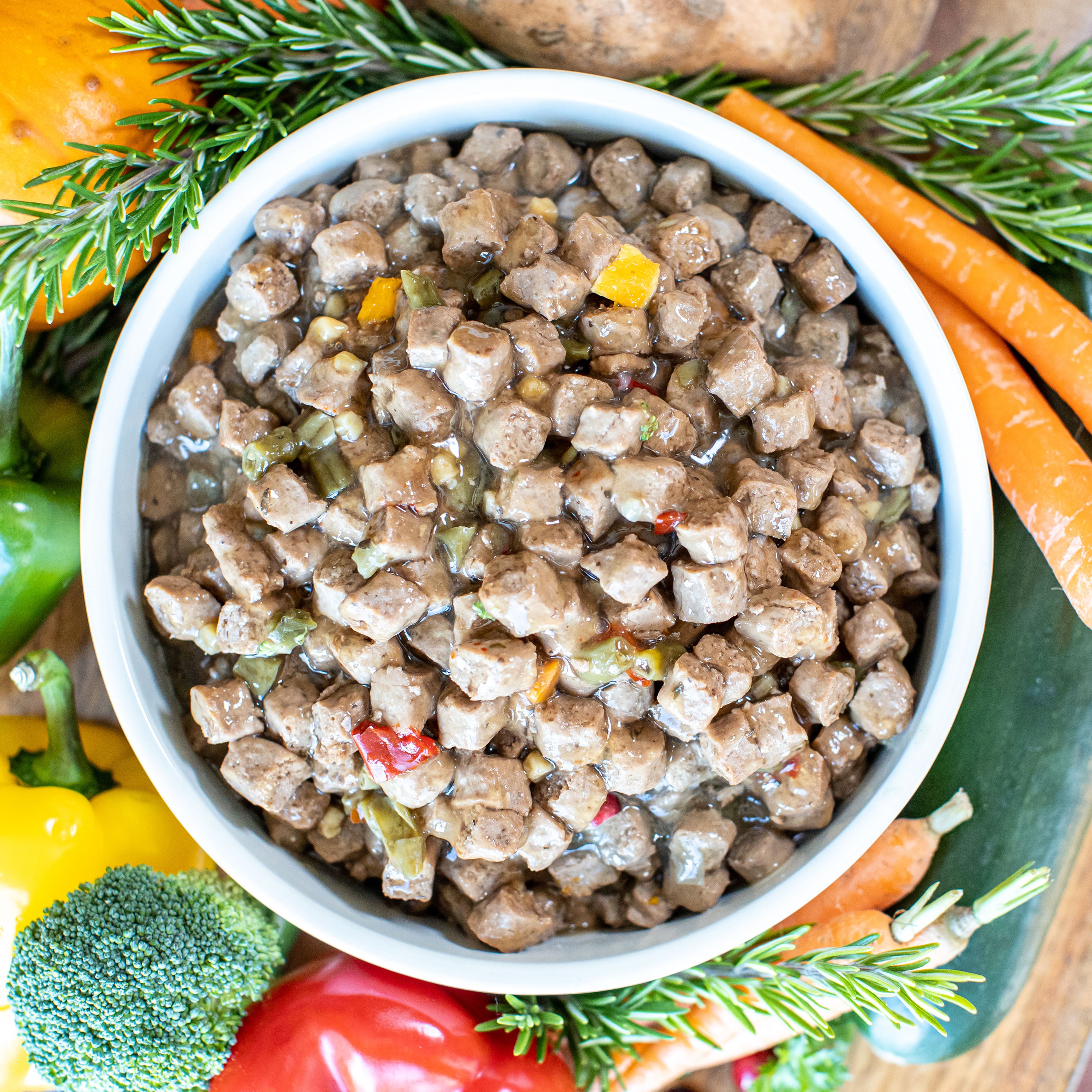 Comida Húmeda para perro Little Big Paw Pavo, arandanos y brocoli 390 gr