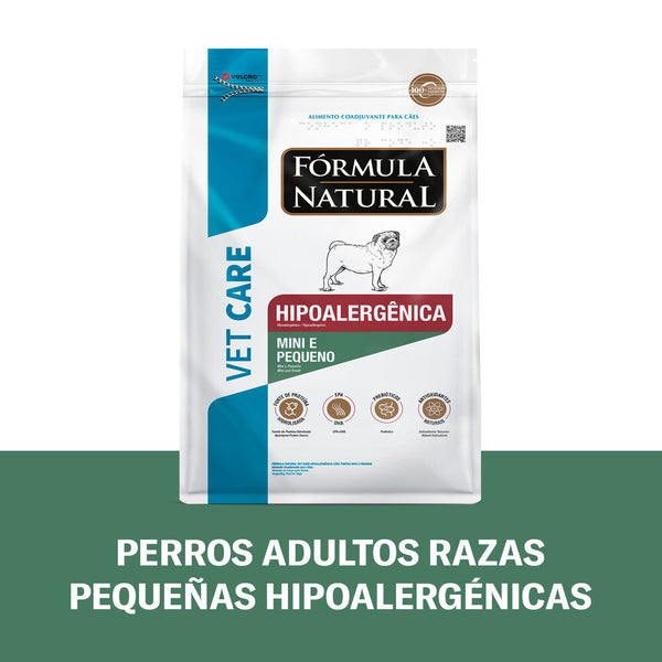 Comida para Perro Vet Care Hipoalergenico Raza Mini y Pequeño Formula Natural Pollo