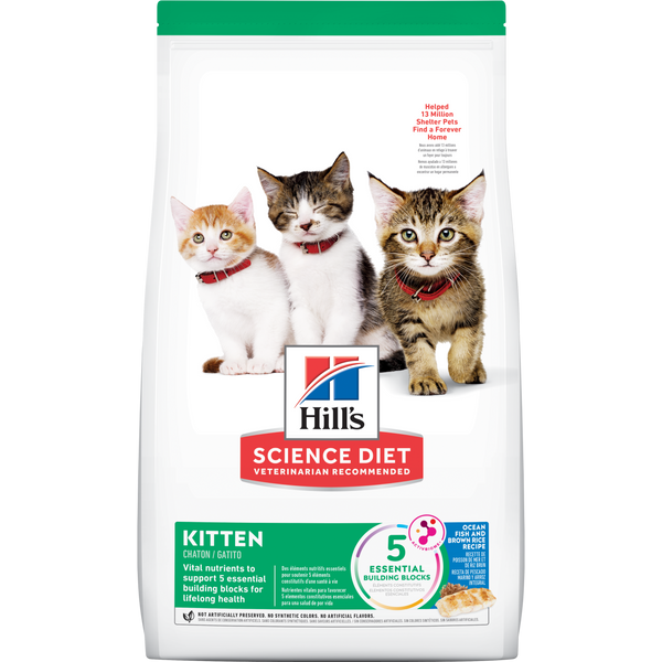 Alimento para gatito Hills Kitten Pescado y Arroz 3,5 Lb