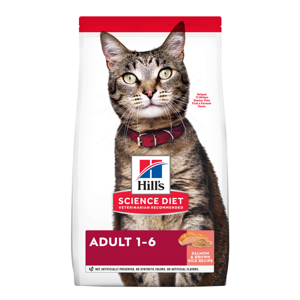 Alimento para Gato Hills Adulto Salmón 3,5 Lb