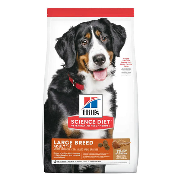 Comida para perro Hills Adulto Razas Grandes Cordero y Arroz  33 Lbs